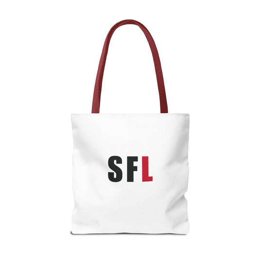 Sinner To Saint White Tote (3 Sizes)