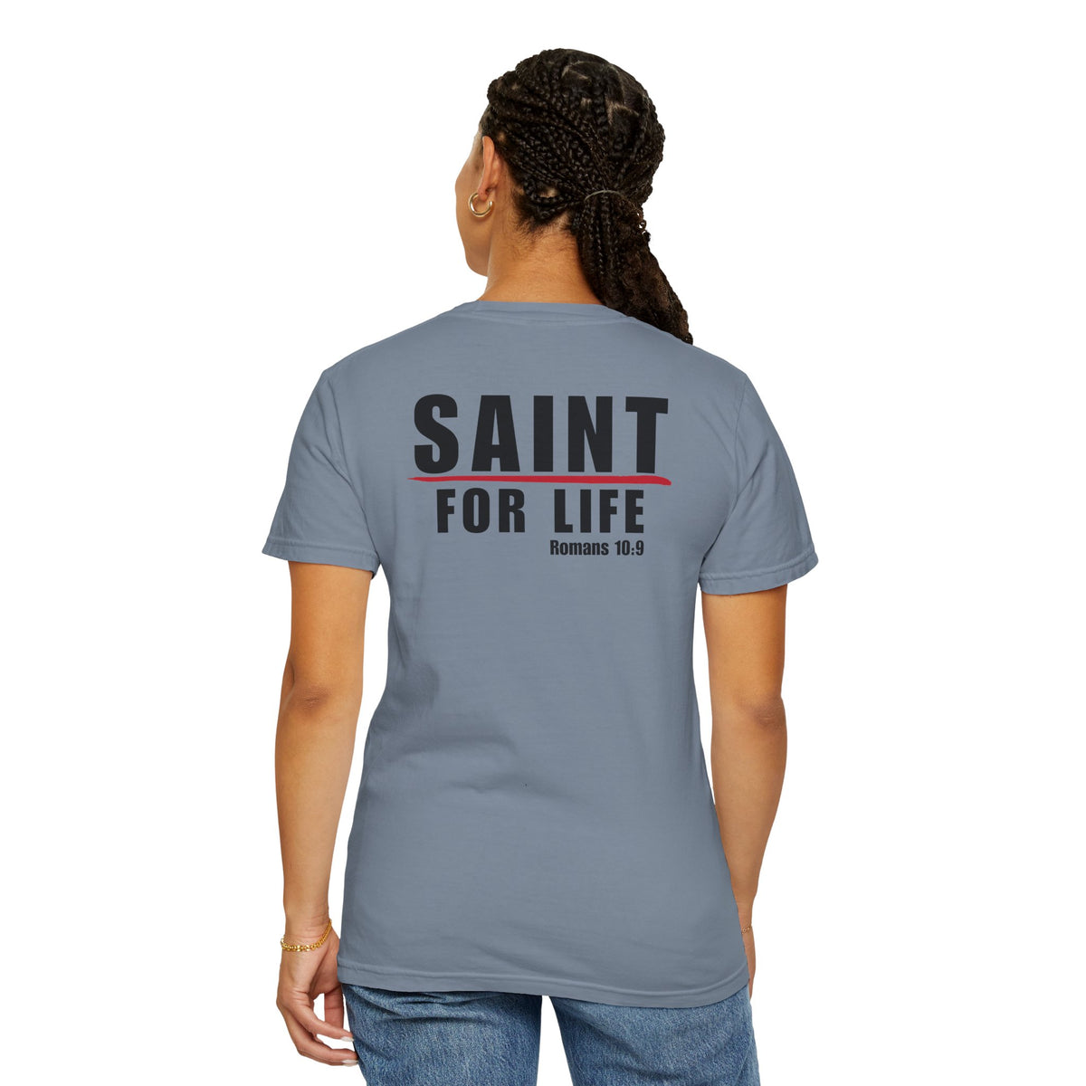 Saint For Life Back Lived-In T-Shirt (4 Colors)