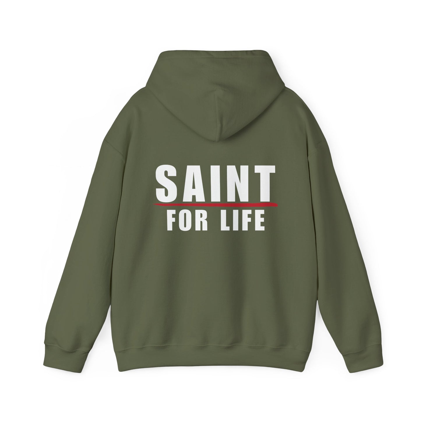 Saint For Life White Logo Hoodie (5 Colors)