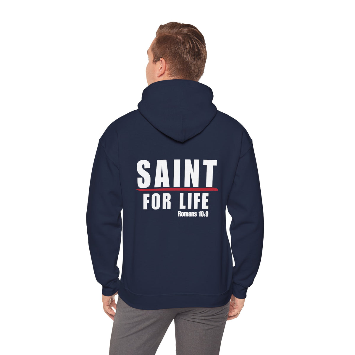 Saint For Life White Logo Hoodie (5 Colors)