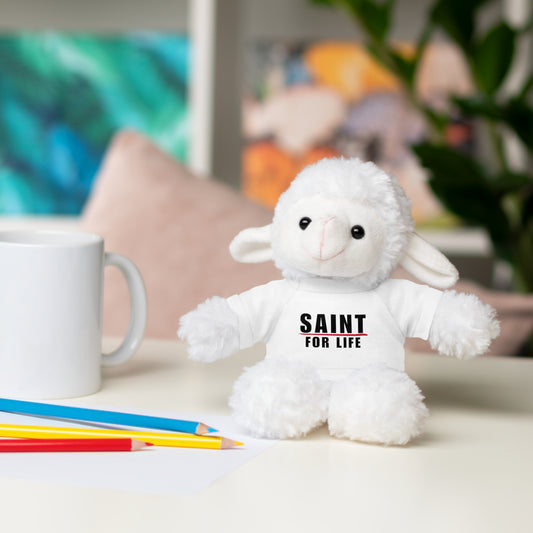 Saint For Life Baby Lamb Stuffed Animal (2 Colors)