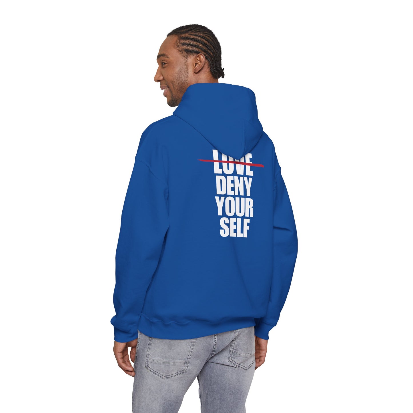 Deny Your Self White Logo Hoodie (5 Colors)