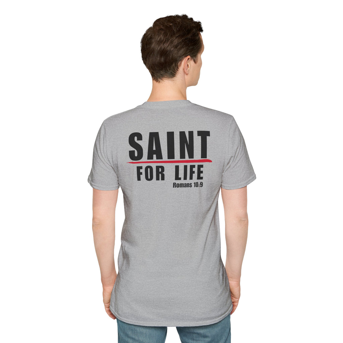 Saint For Life Back Classic T-Shirt (4 Colors)