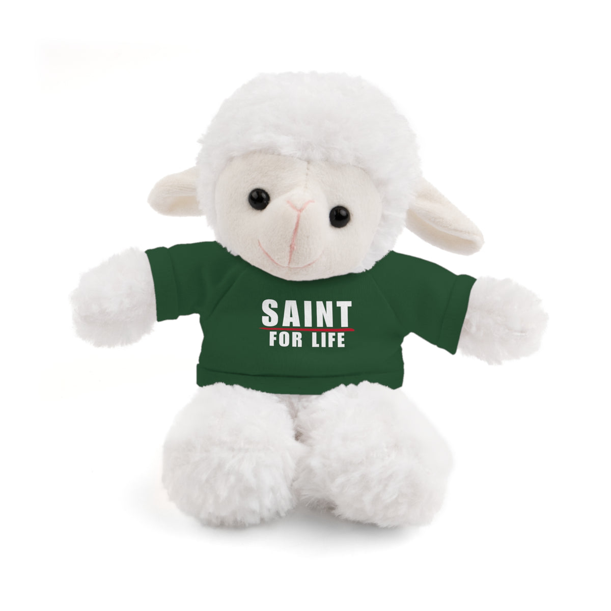 Saint For Life Logo Baby Lamb Stuffed Animal (8 Colors)