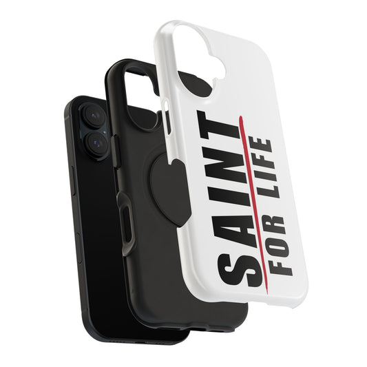 Saint For Life White Phone Case