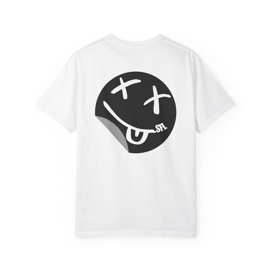 Limited Edition! Smile Black Back Lived-In T-Shirt (6 Colors)