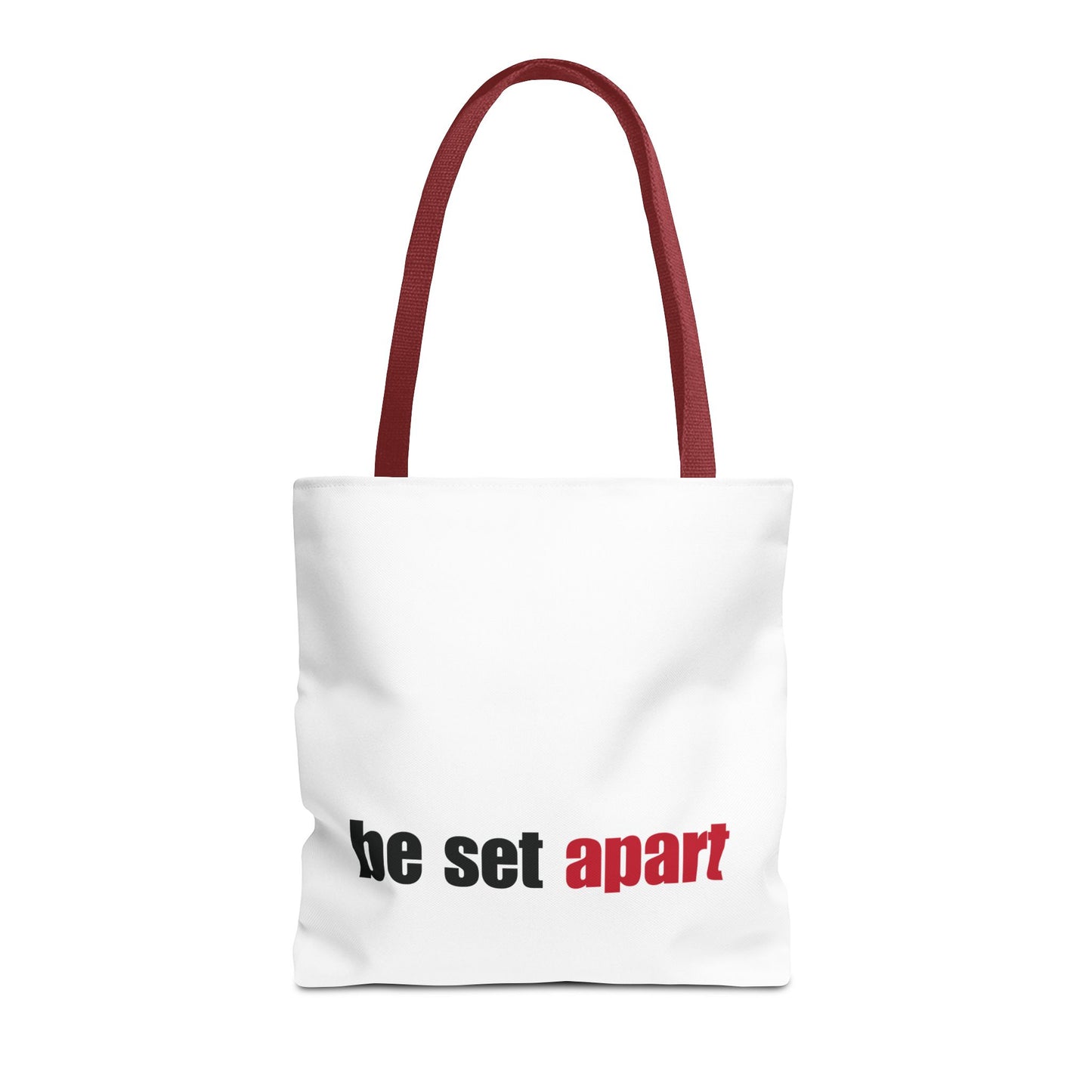 Be Set Apart White Tote (3 Sizes)