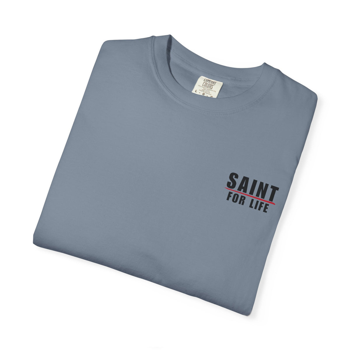 Saint For Life Back Lived-In T-Shirt (4 Colors)