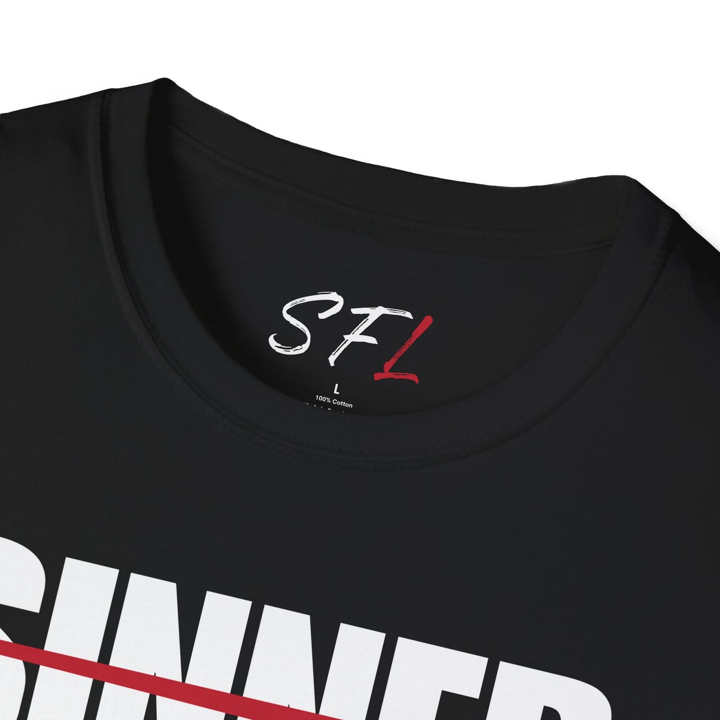 Sinner To Saint White Logo Classic T-Shirt (3 Colors)