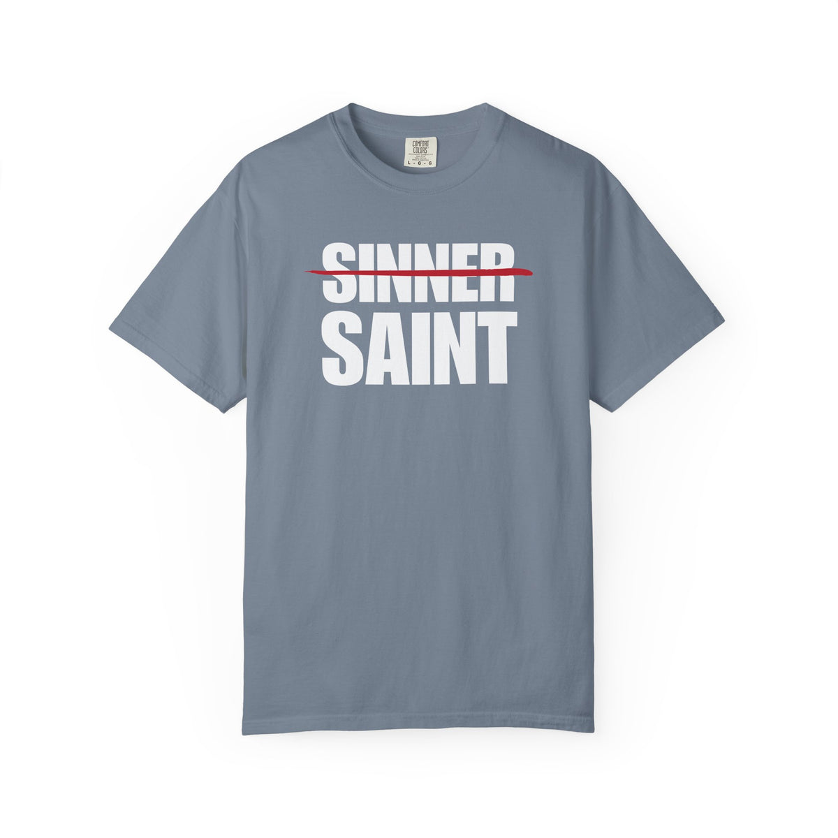 Sinner To Saint White Logo Lived-In T-Shirt (5 Colors)