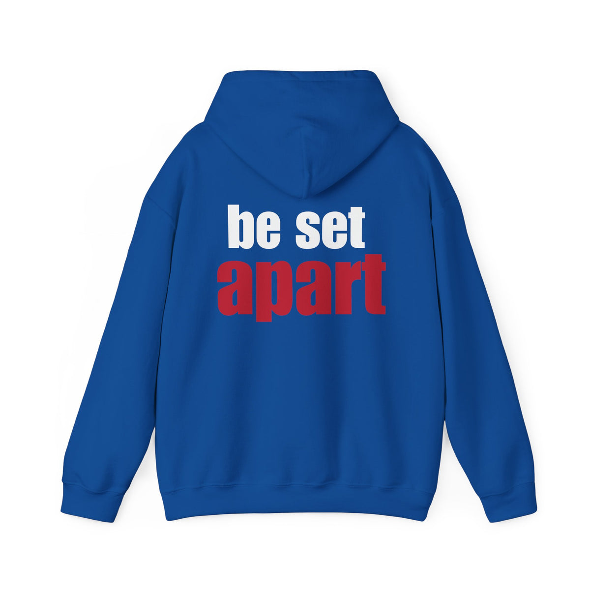 Be Set Apart White Logo Hoodie (5 Colors)