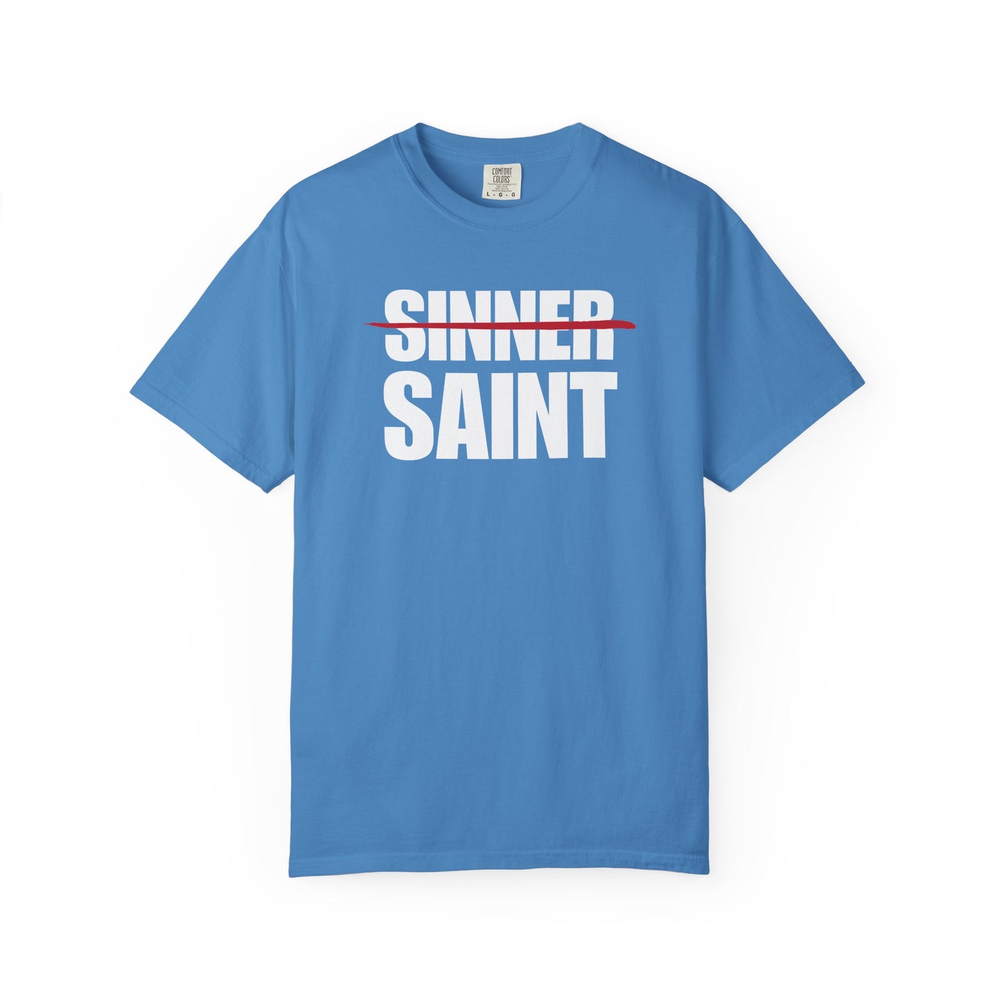 Sinner To Saint White Logo Lived-In T-Shirt (5 Colors)