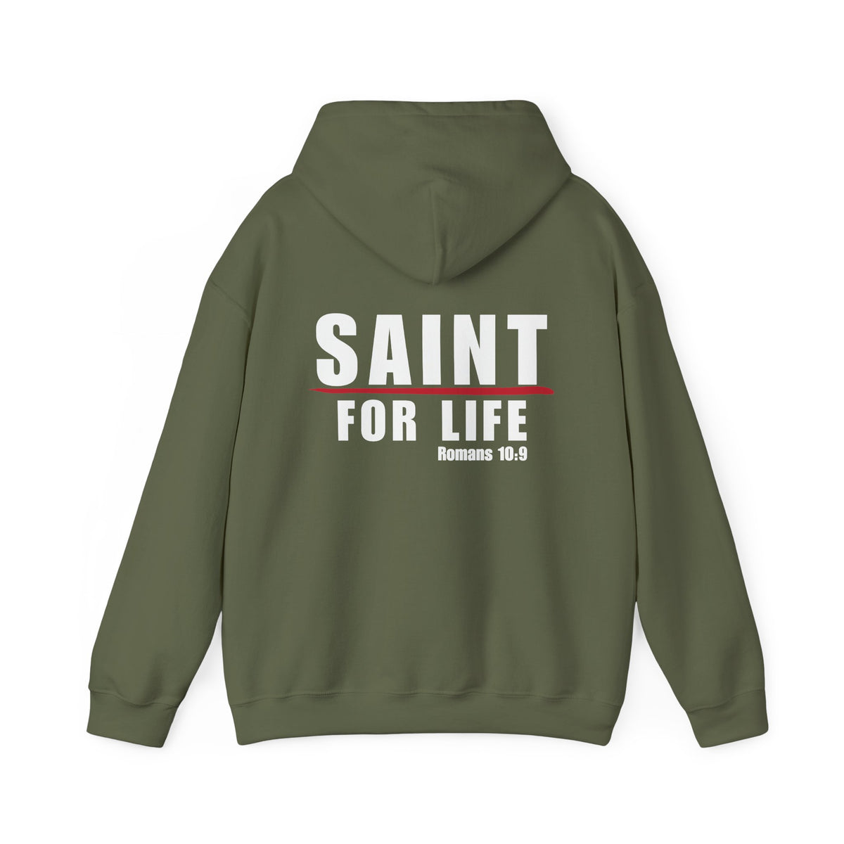 Saint For Life White Logo Hoodie (5 Colors)