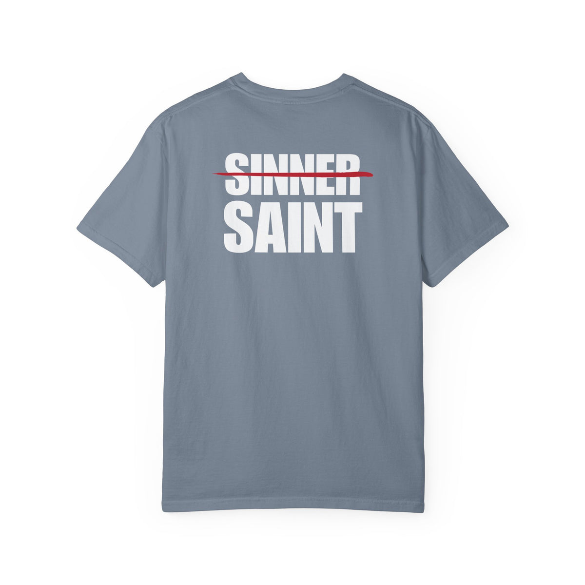 Sinner To Saint White Logo Back Lived-In T-Shirt (5 Colors)