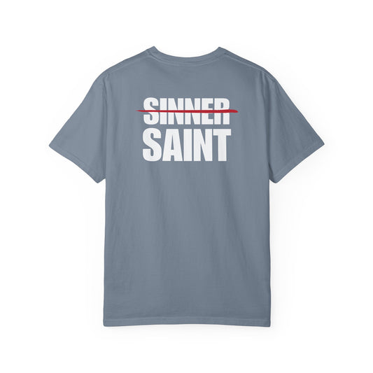 Sinner To Saint White Logo Back Lived-In T-Shirt (5 Colors)