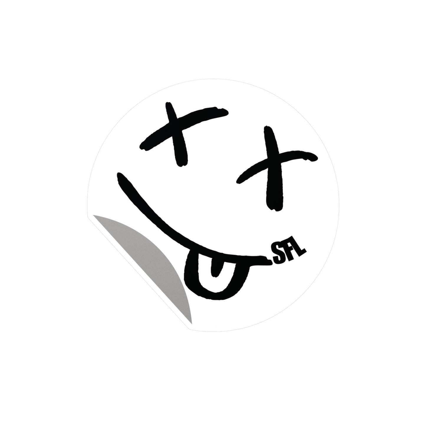 Limited Edition! Smile White Decal Sticker (4 Sizes)