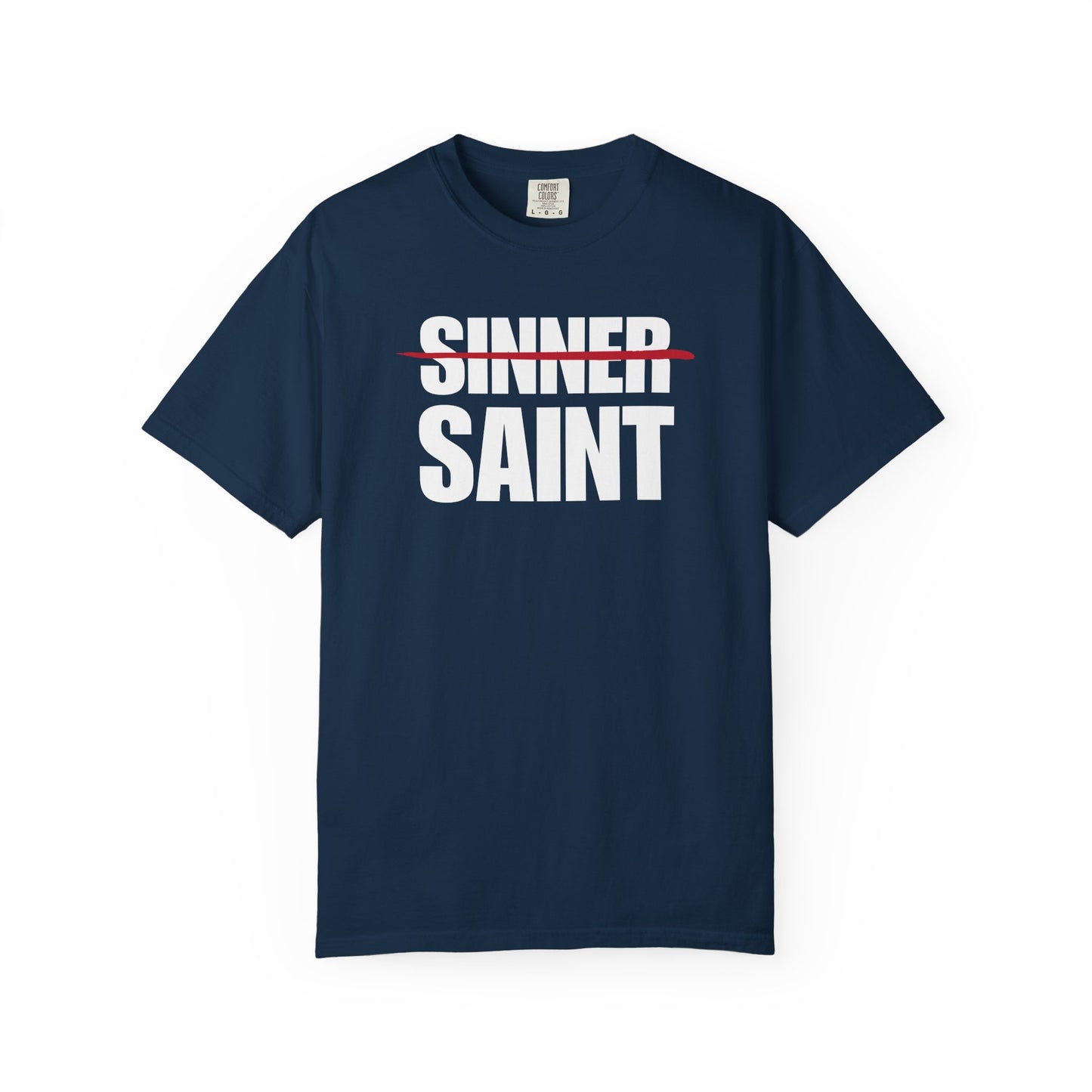 Sinner To Saint White Logo Lived-In T-Shirt (5 Colors)