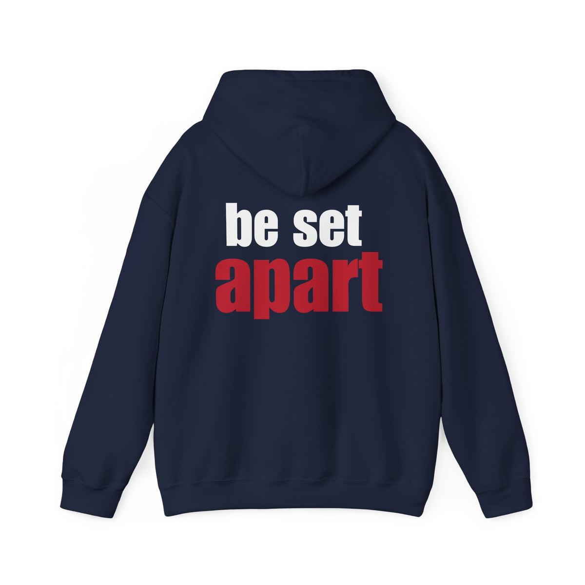 Be Set Apart White Logo Hoodie (5 Colors)