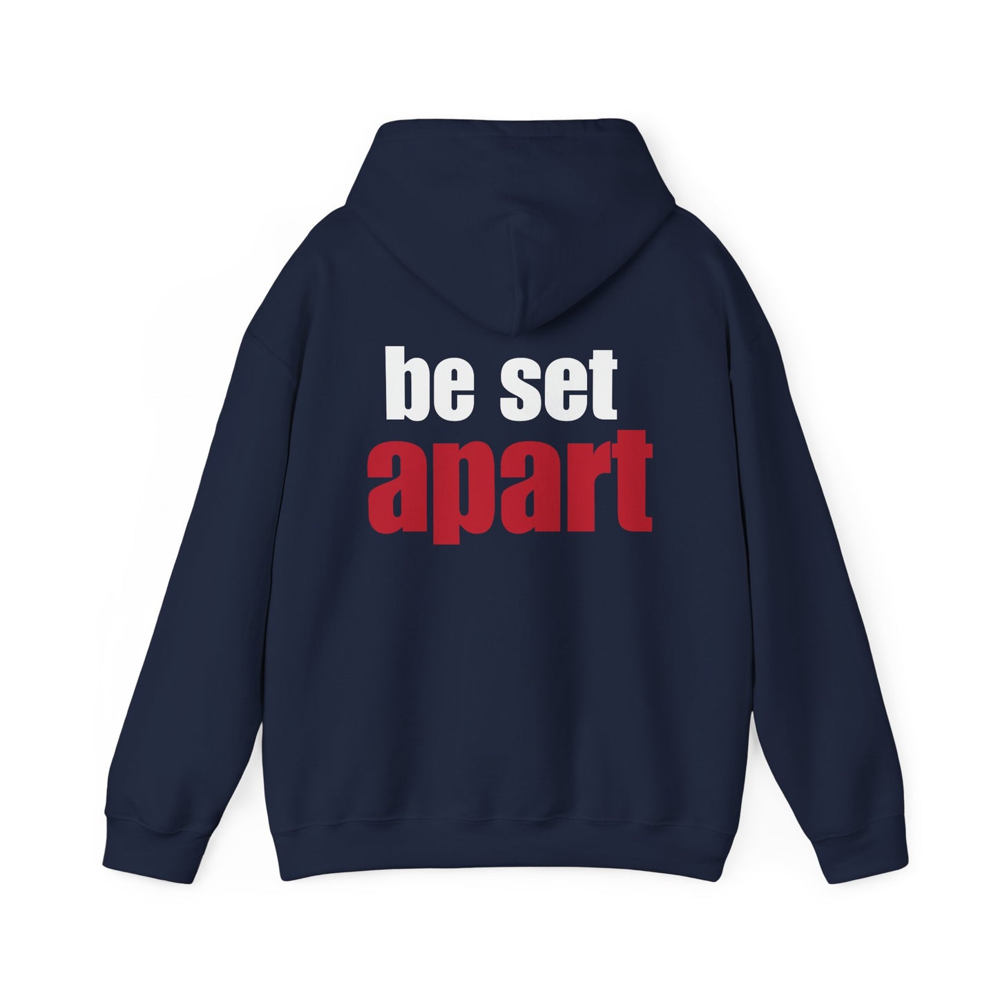 Be Set Apart White Logo Hoodie (5 Colors)
