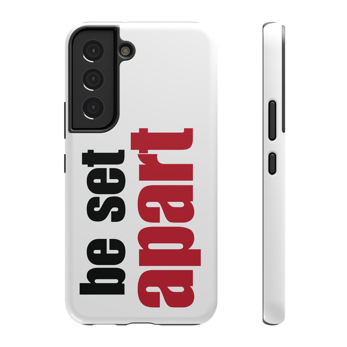 Be Set Apart White Phone Case