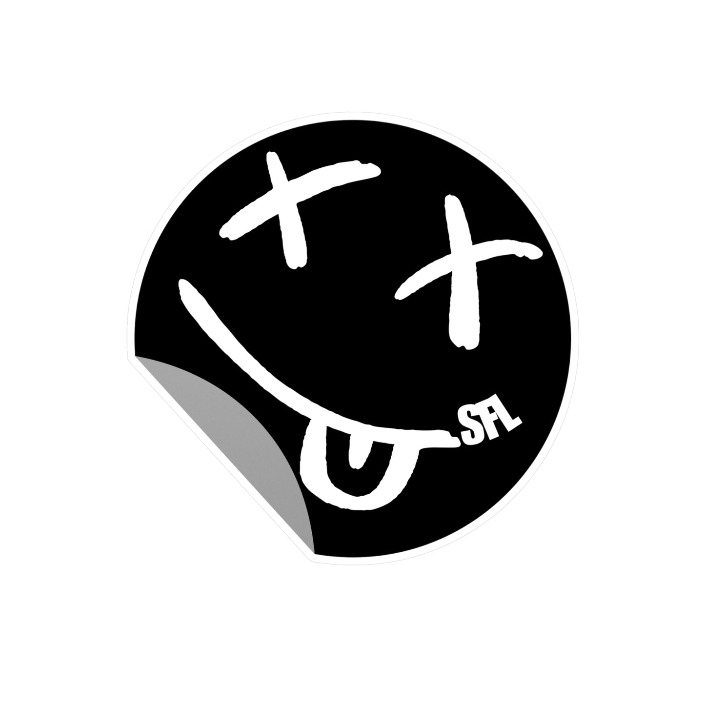 Limited Edition! Smile Black Decal Sticker (4 Sizes)