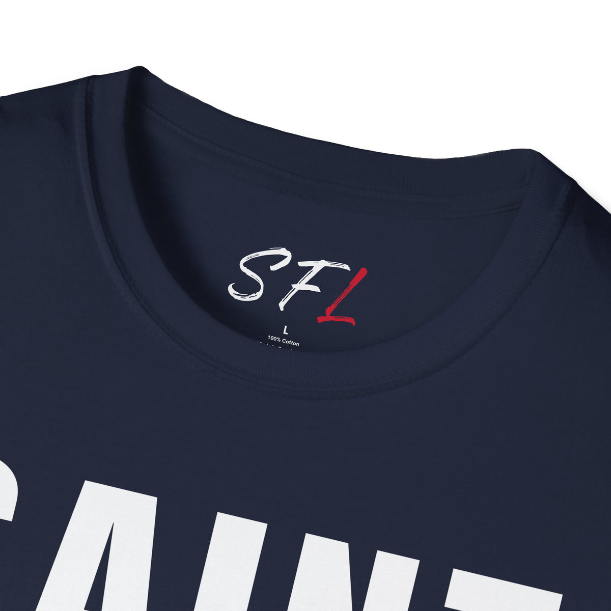 Saint For Life White Logo Classic T-Shirt (3 Colors)