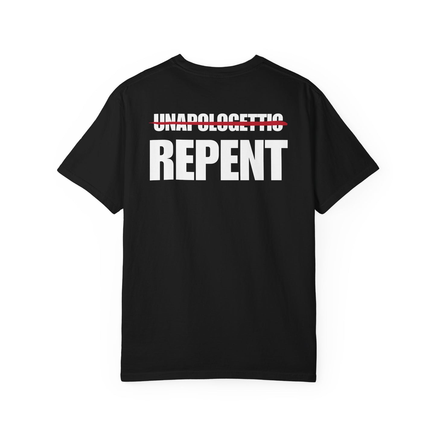 Repent White Logo Back Lived-In T-Shirt (5 Colors)