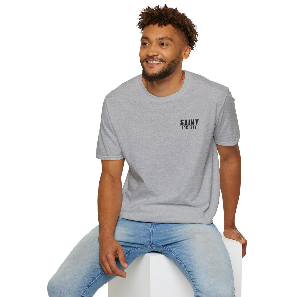 Saint For Life Back Classic T-Shirt (4 Colors)