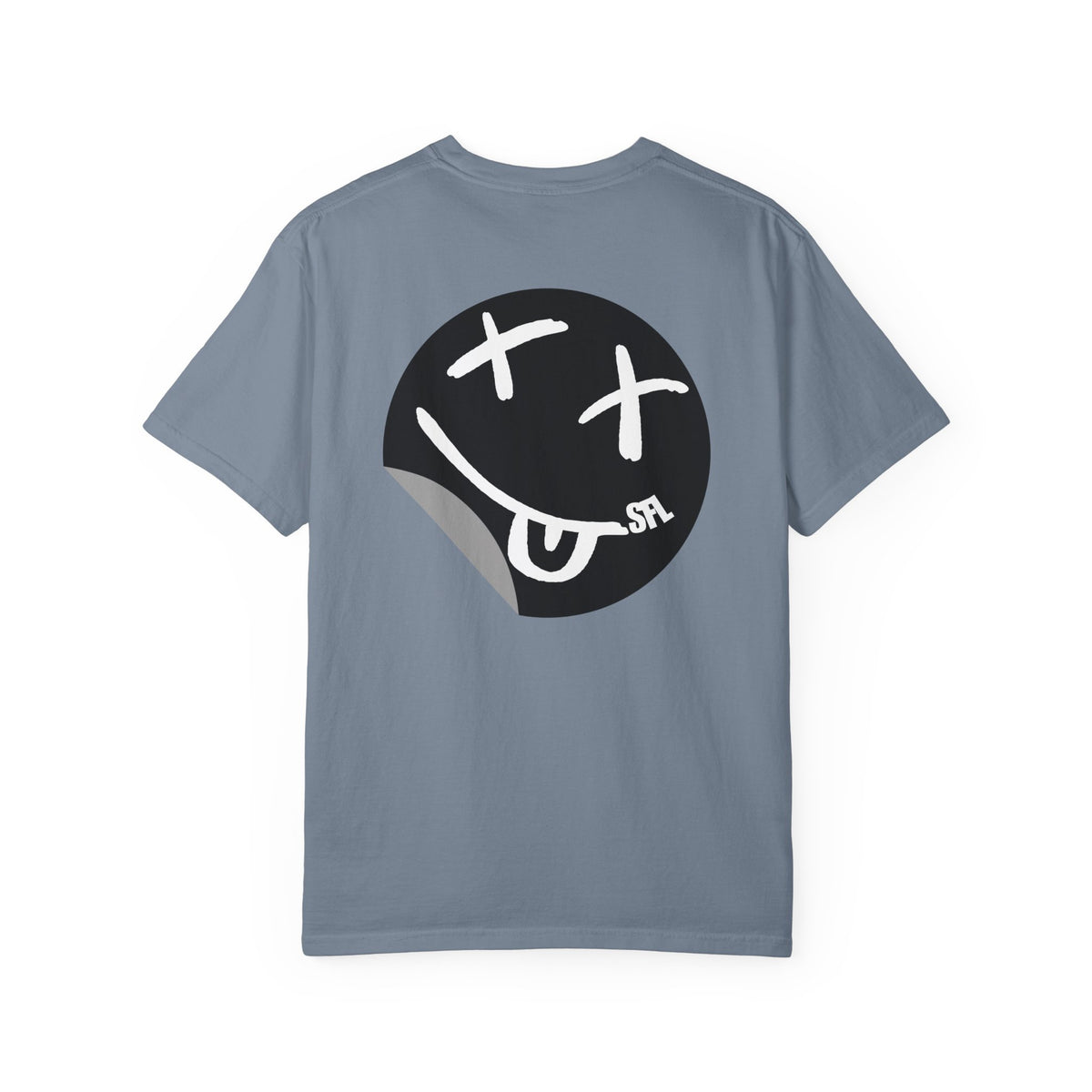 Limited Edition! Smile Black Back Lived-In T-Shirt (6 Colors)