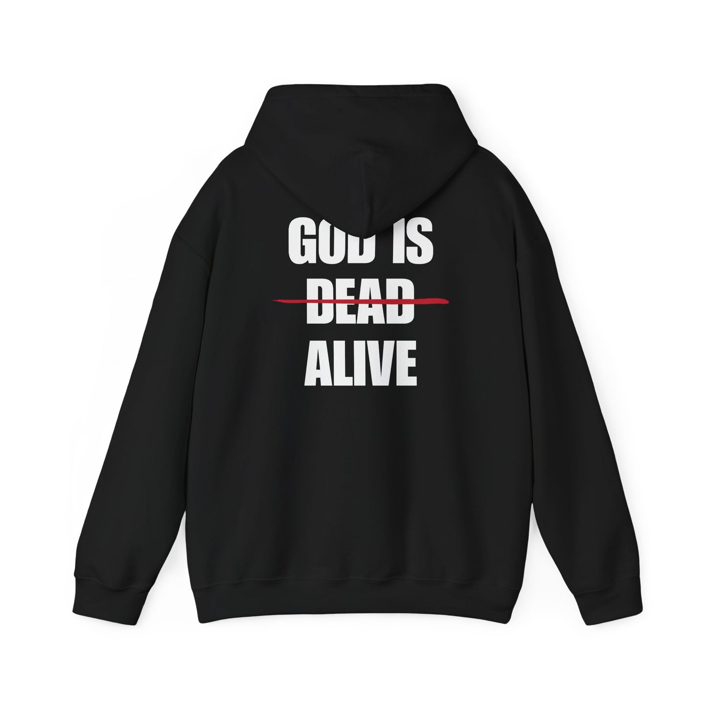 God Is Alive White Logo Hoodie (5 Colors)