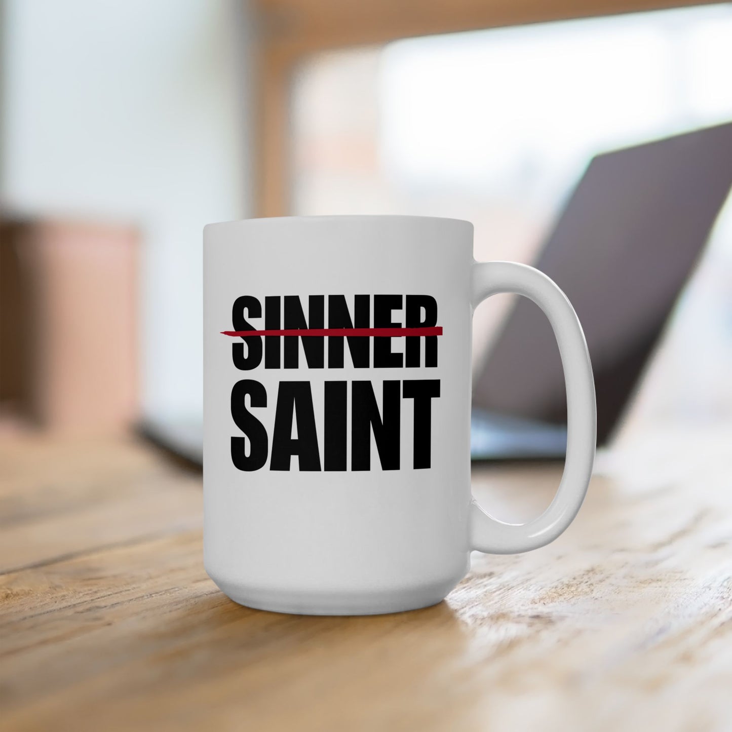 Sinner To Saint White Mug (2 Sizes)