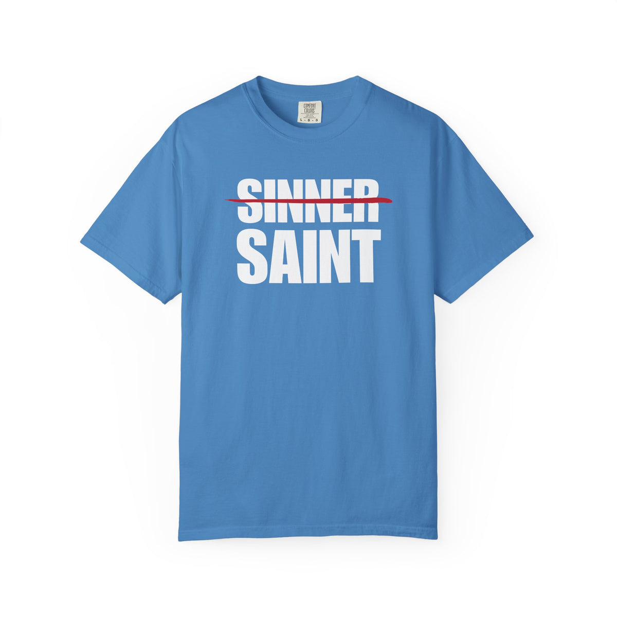 Sinner To Saint White Logo Lived-In T-Shirt (5 Colors)
