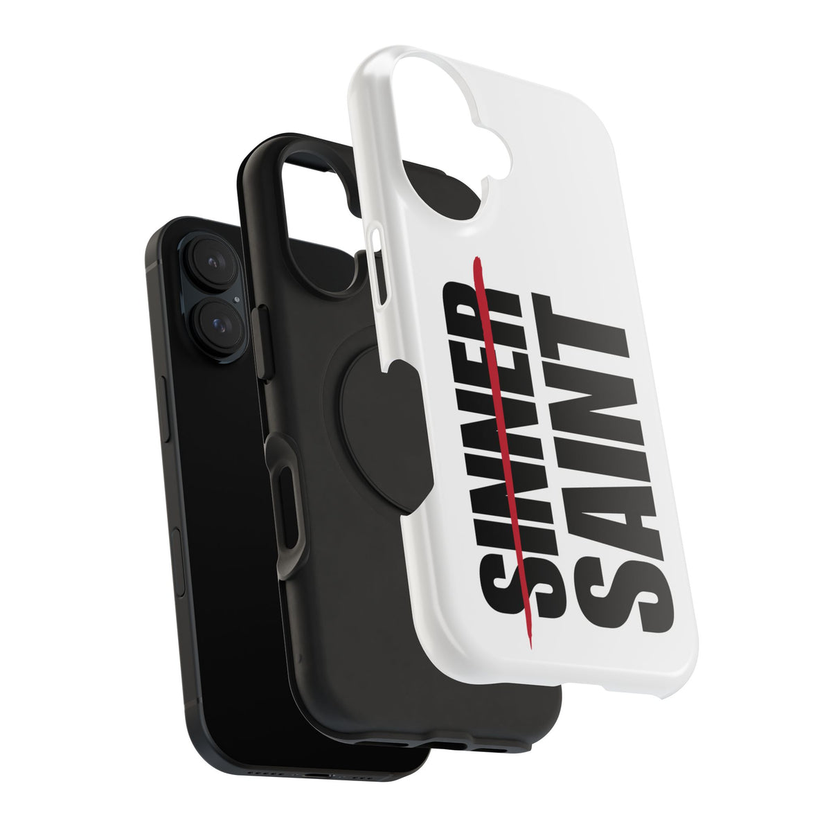 Sinner To Saint White Phone Case
