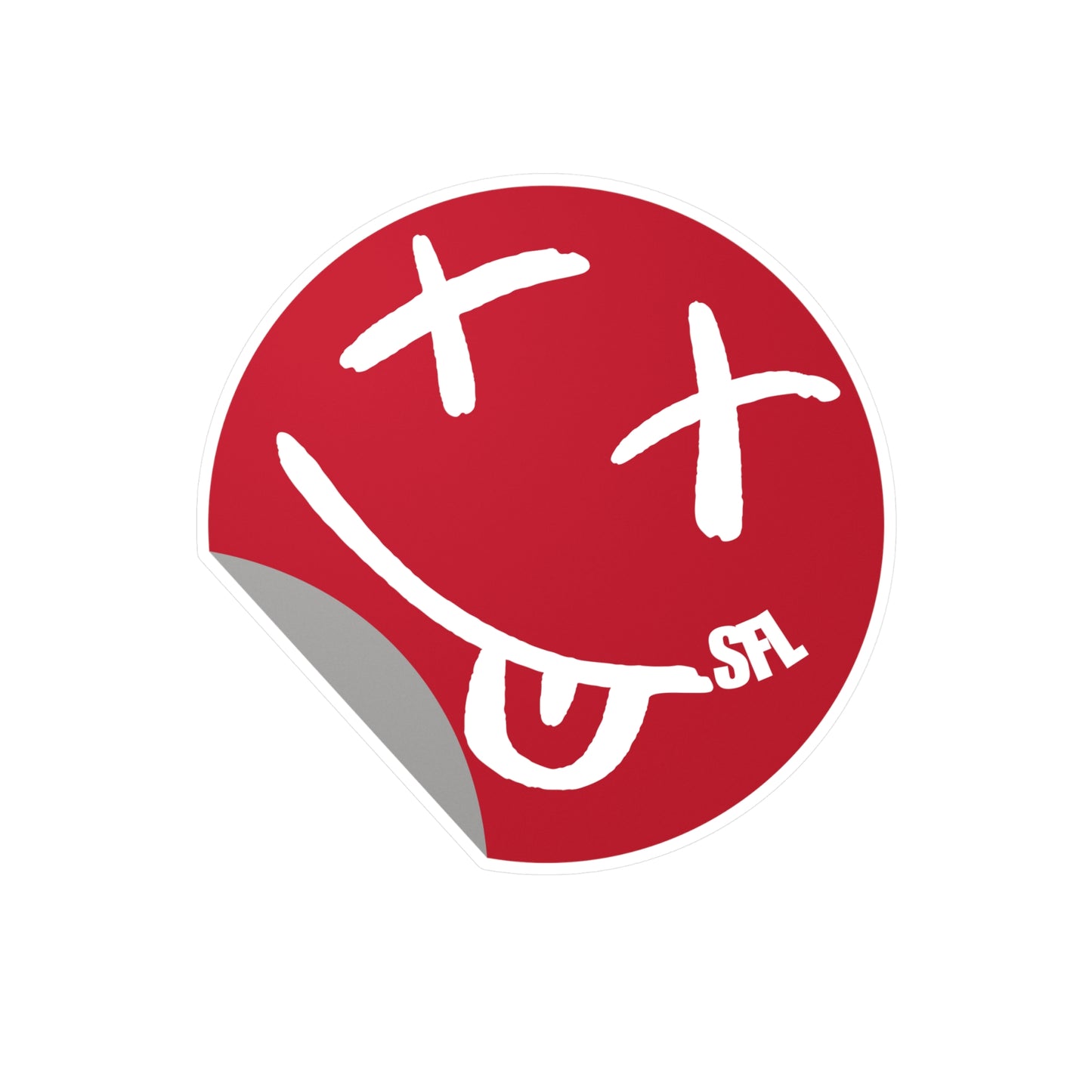 Limited Edition! Smile Red Decal Sticker (4 Sizes)