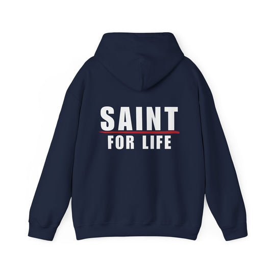 Saint For Life White Logo Hoodie (5 Colors)
