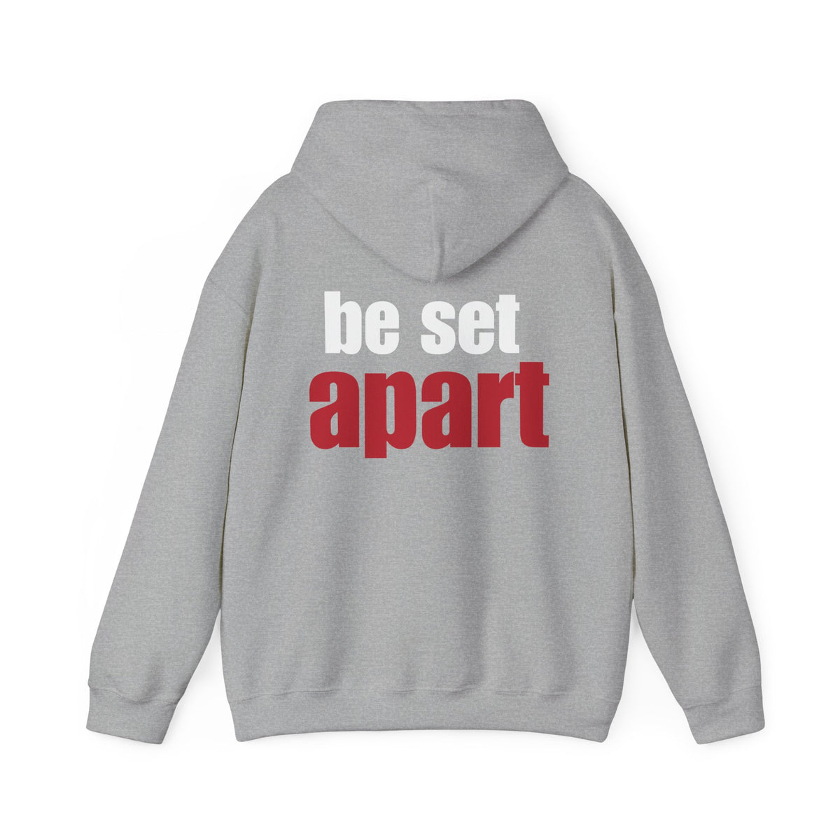 Be Set Apart White Logo Hoodie (5 Colors)