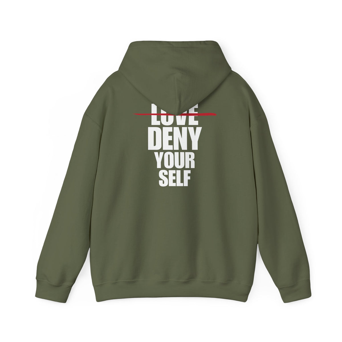 Deny Your Self White Logo Hoodie (5 Colors)