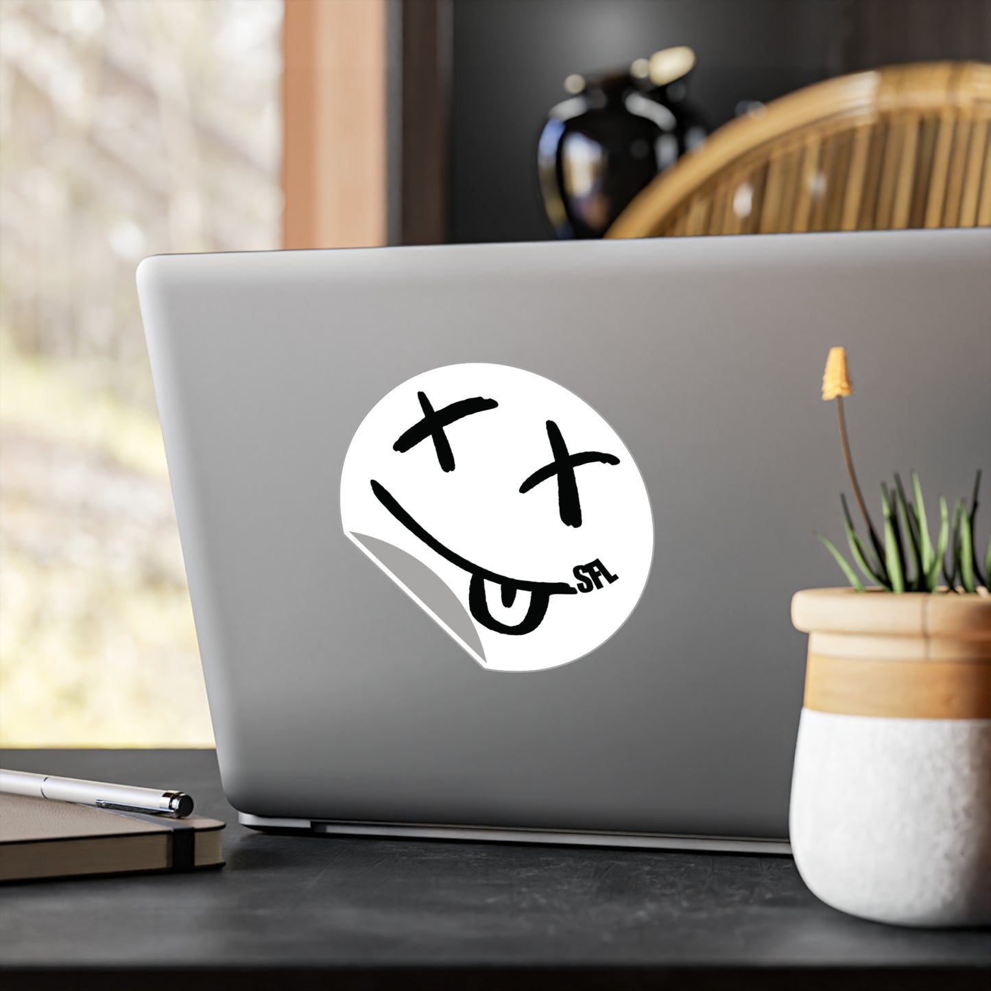 Limited Edition! Smile White Decal Sticker (4 Sizes)