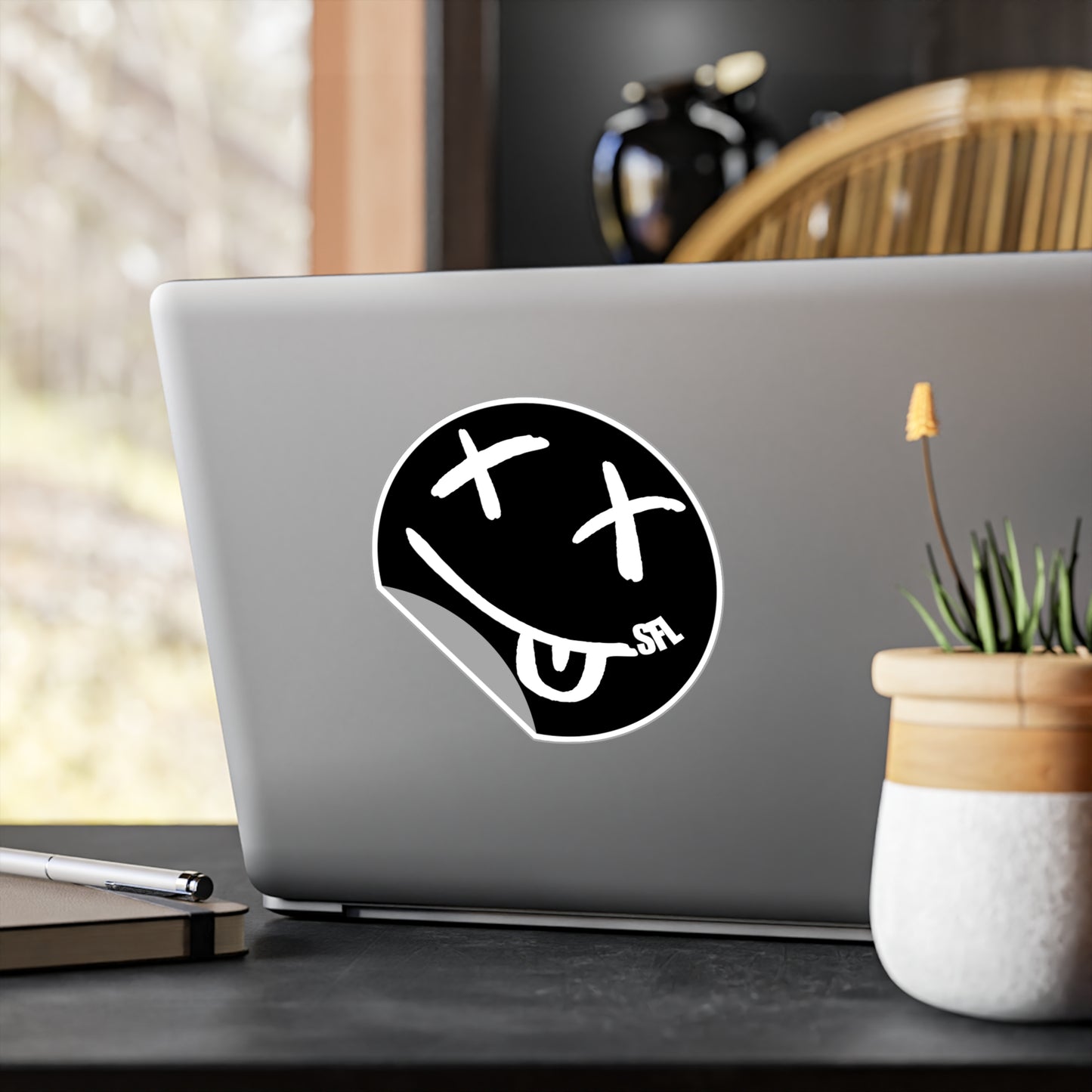 Limited Edition! Smile Black Decal Sticker (4 Sizes)