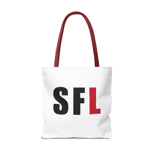 Sinner To Saint White Tote (3 Sizes)