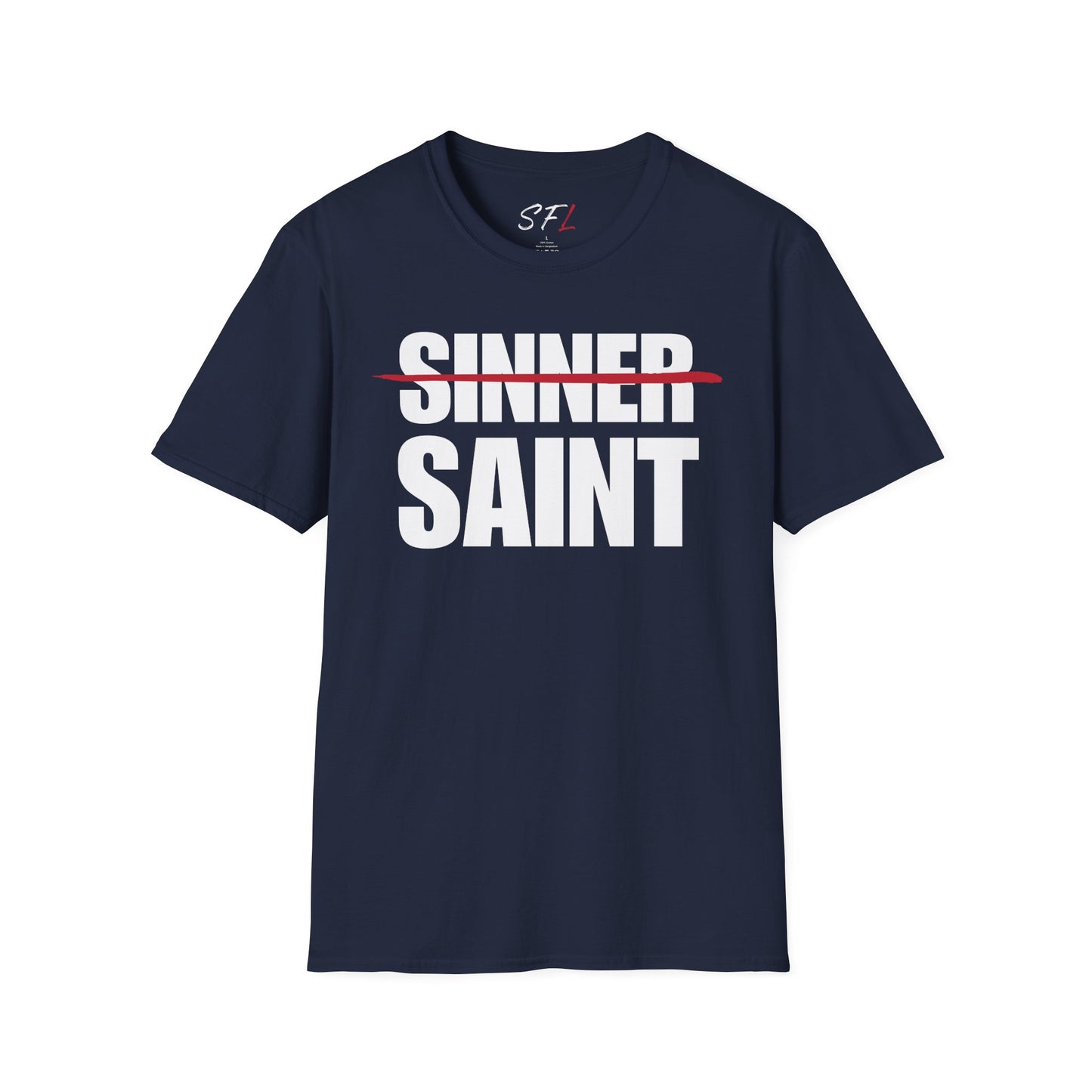 Sinner To Saint White Logo Classic T-Shirt (3 Colors)