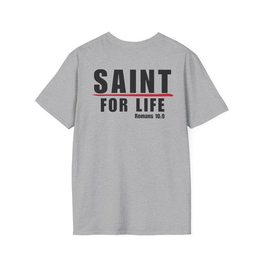 Saint For Life Back Classic T-Shirt (4 Colors)