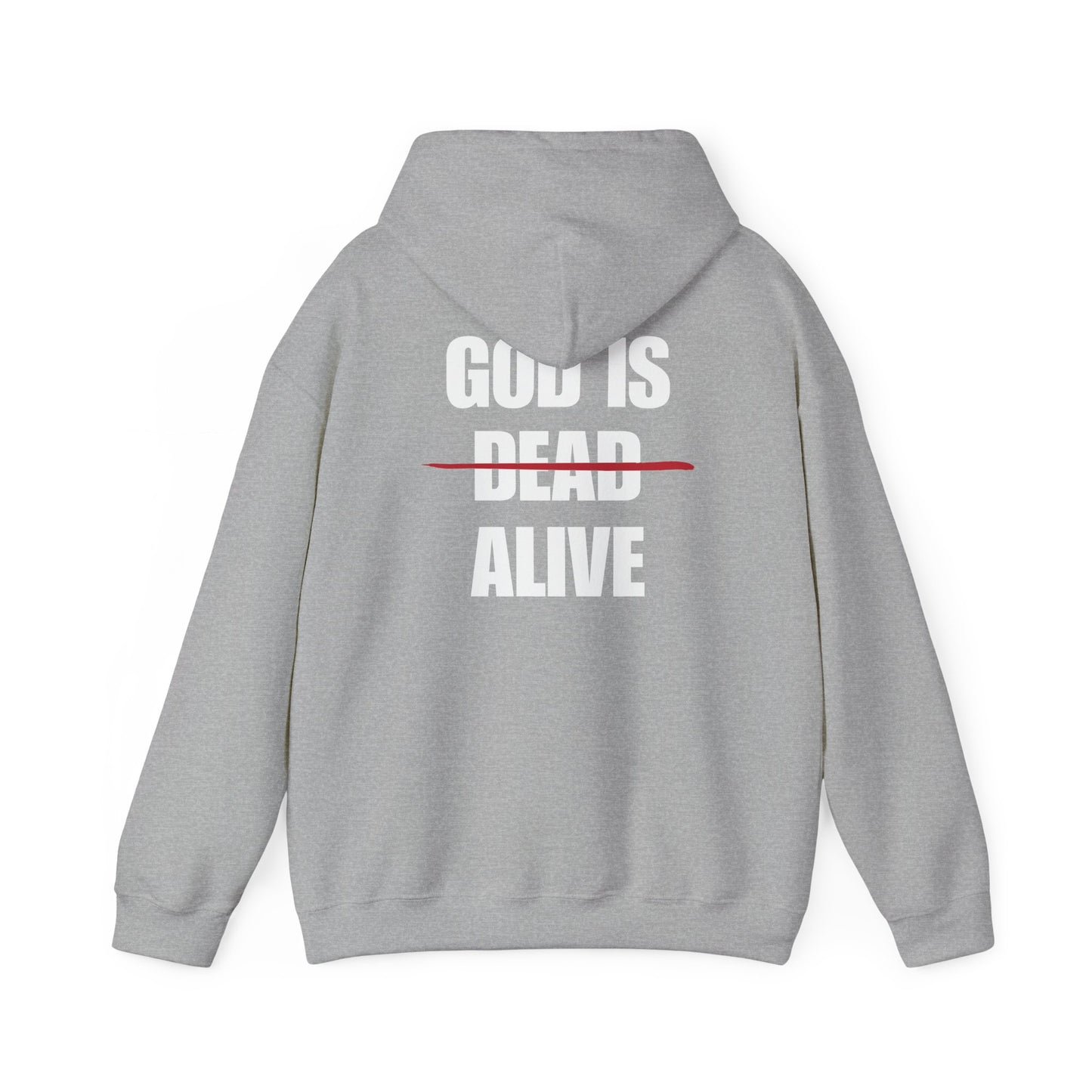 God Is Alive White Logo Hoodie (5 Colors)