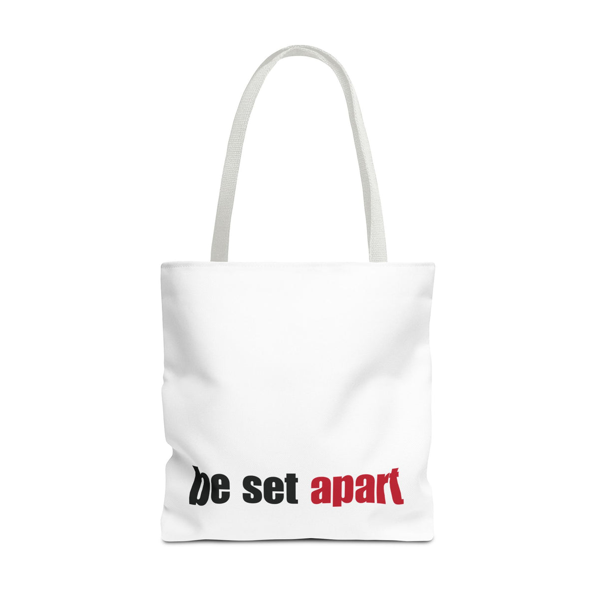 Be Set Apart White Tote (3 Sizes)