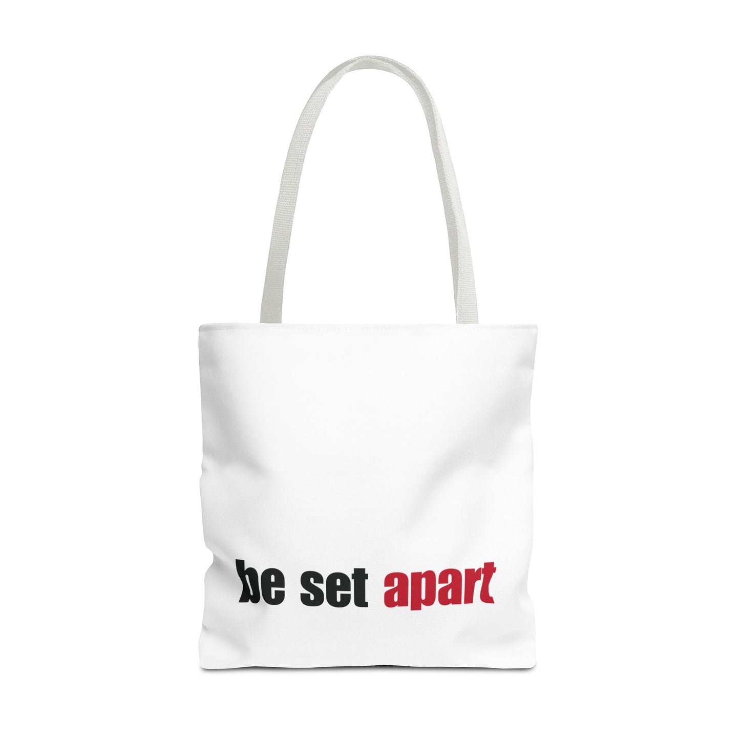 Be Set Apart White Tote (3 Sizes)