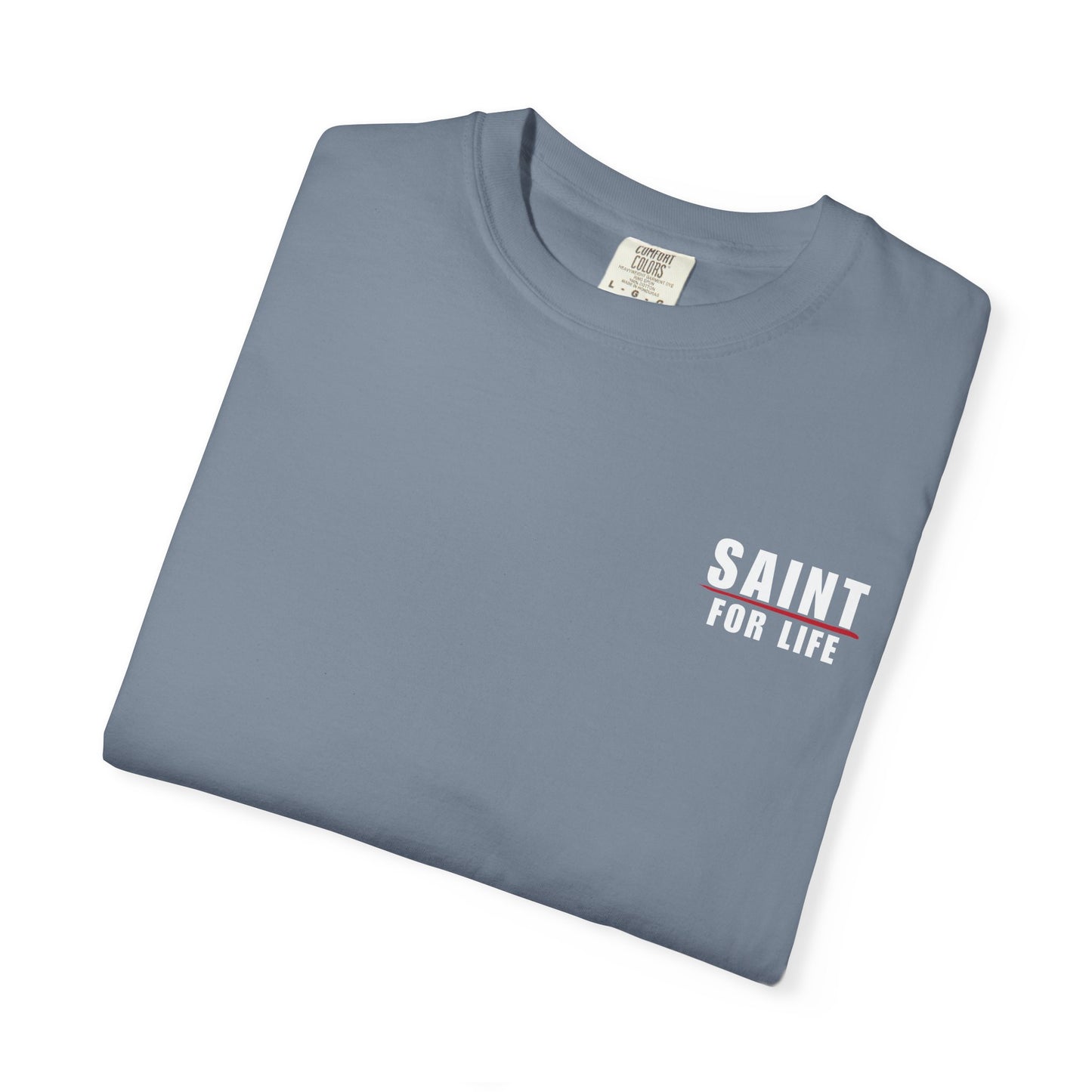 Sinner To Saint White Logo Back Lived-In T-Shirt (5 Colors)