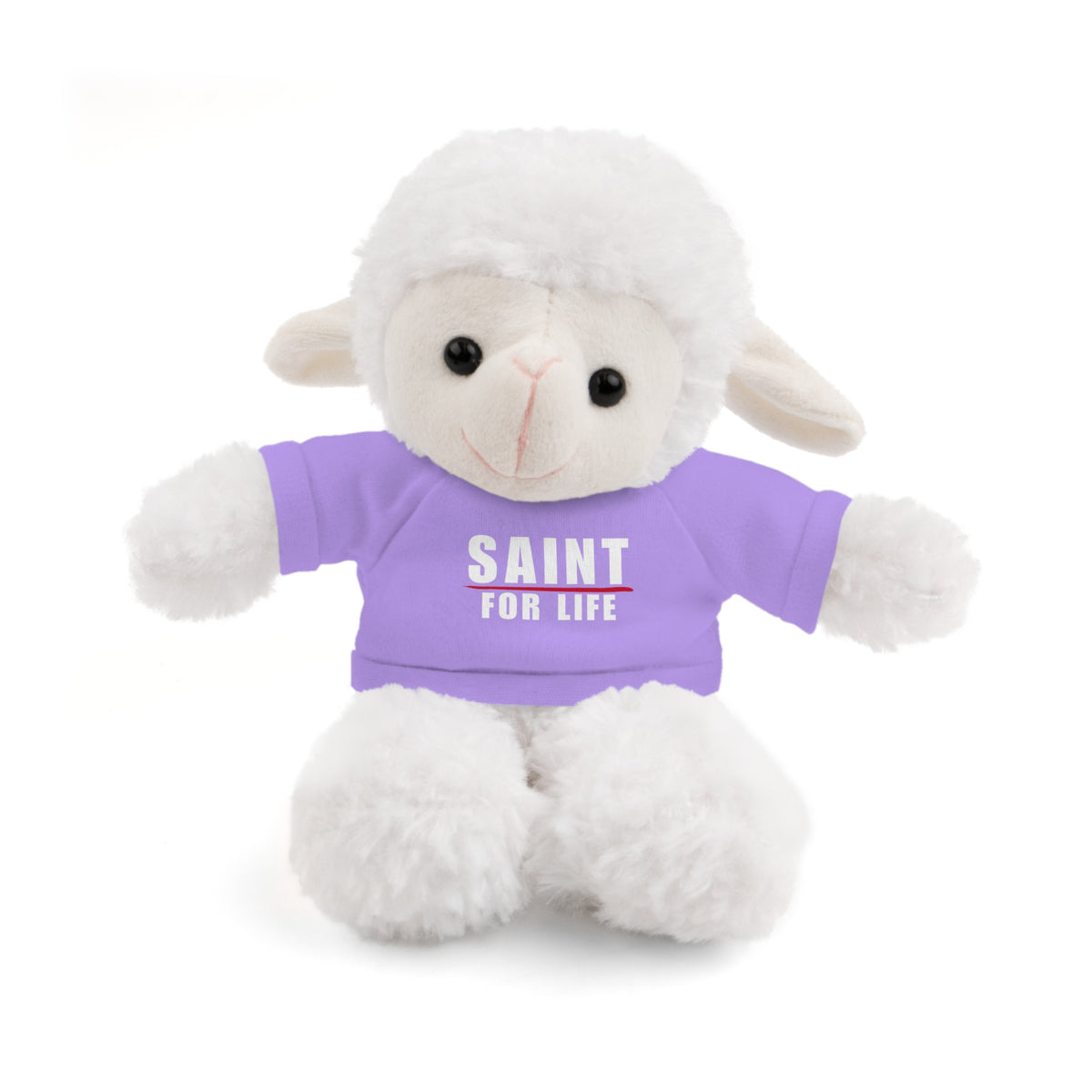 Saint For Life Logo Baby Lamb Stuffed Animal (8 Colors)