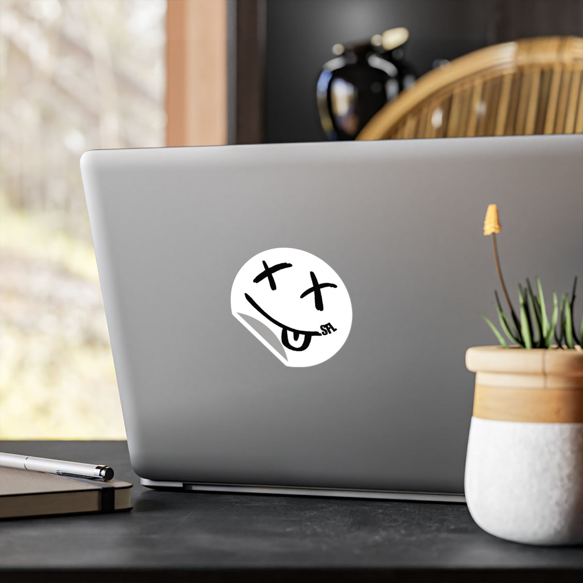 Limited Edition! Smile White Decal Sticker (4 Sizes)
