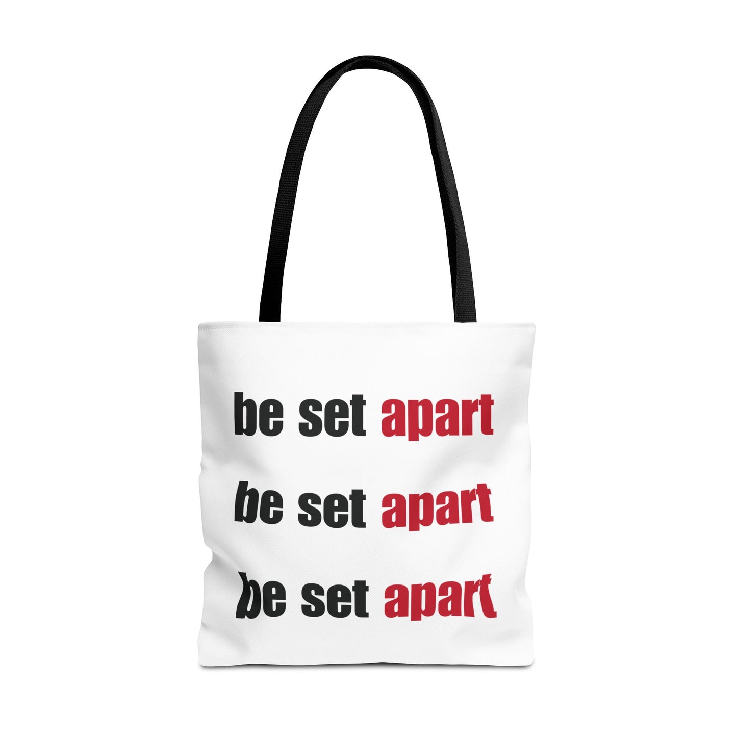 Be Set Apart Repeat White Tote (3 Sizes)