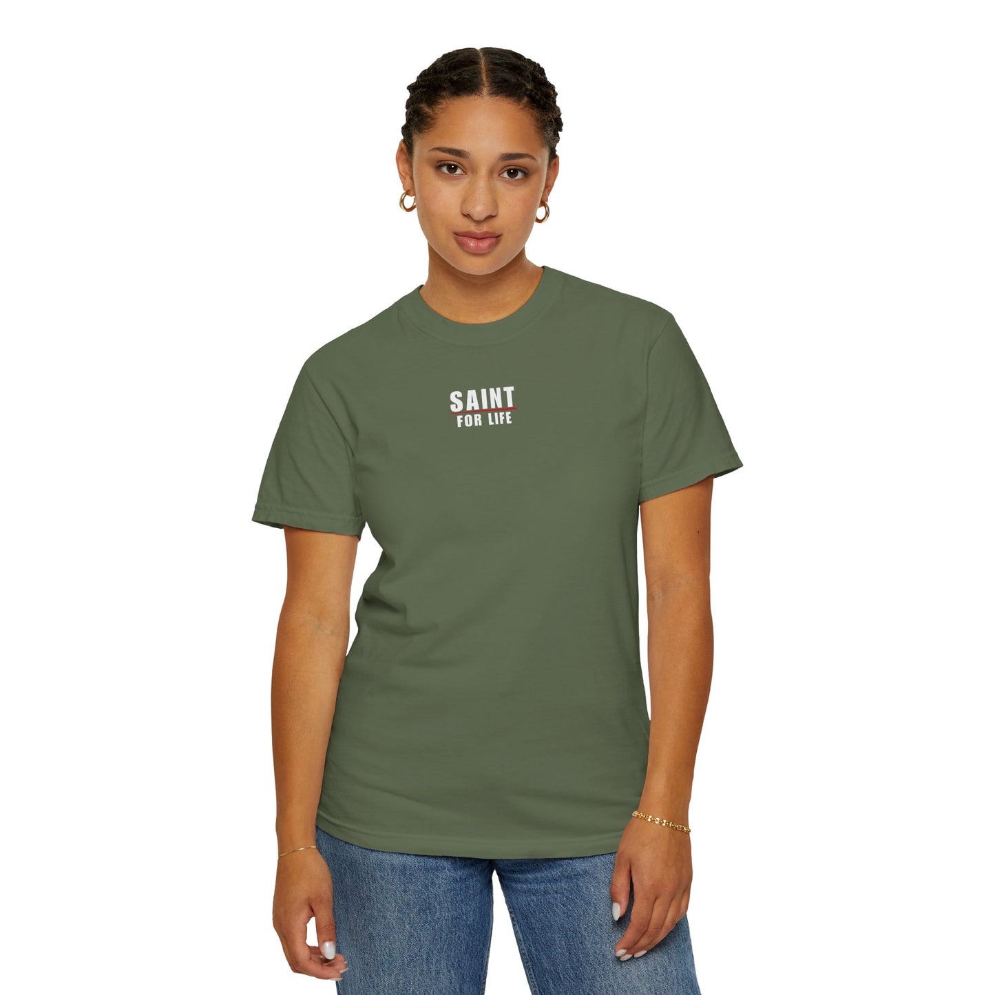Bless Those Who Curse You White Logo Back Lived-In T-Shirt (5 Colors)
